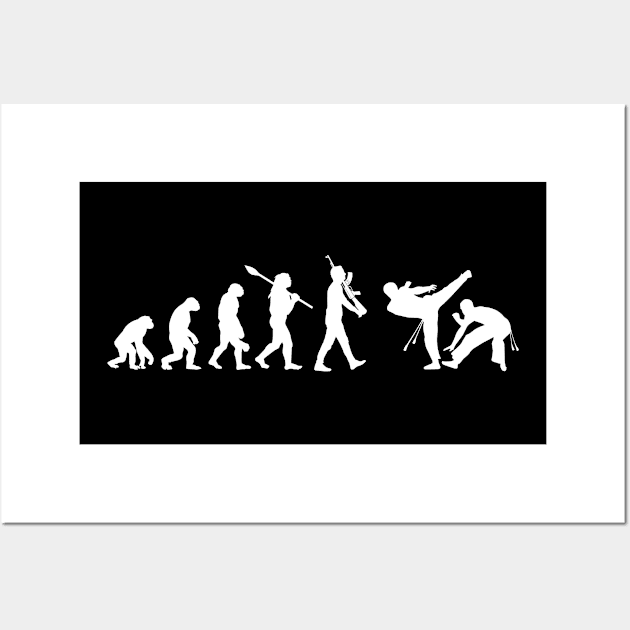 Capoeira Evolution Wall Art by aniza